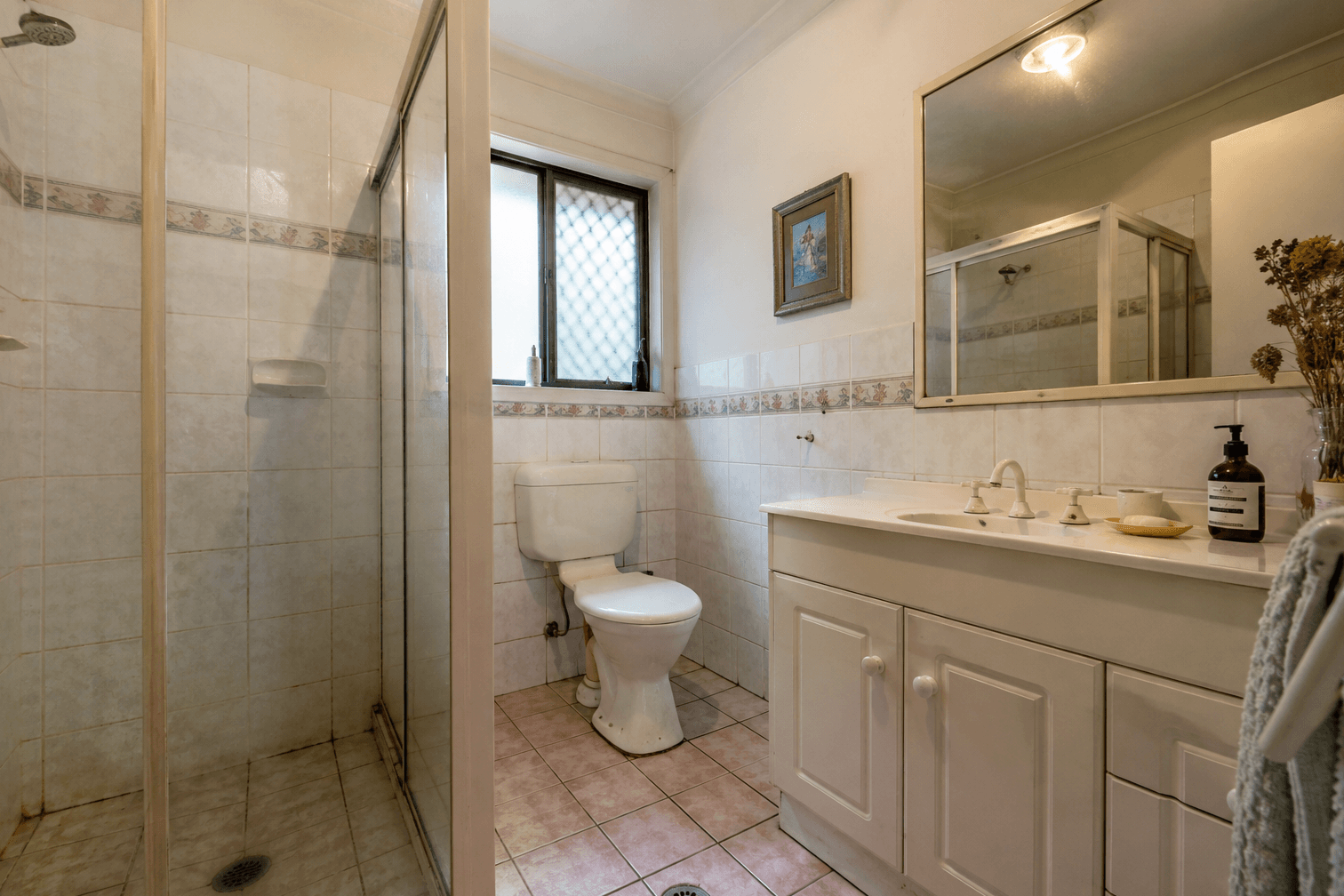 An ensuite, before
